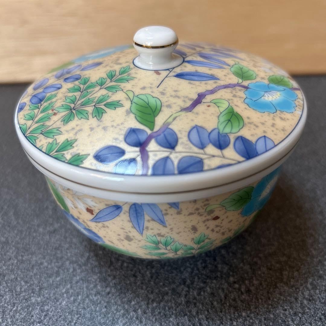 Amazon | 湯呑み茶碗 庫山窯 蓋付 5客 セット | ノーブランド品 | 湯呑み